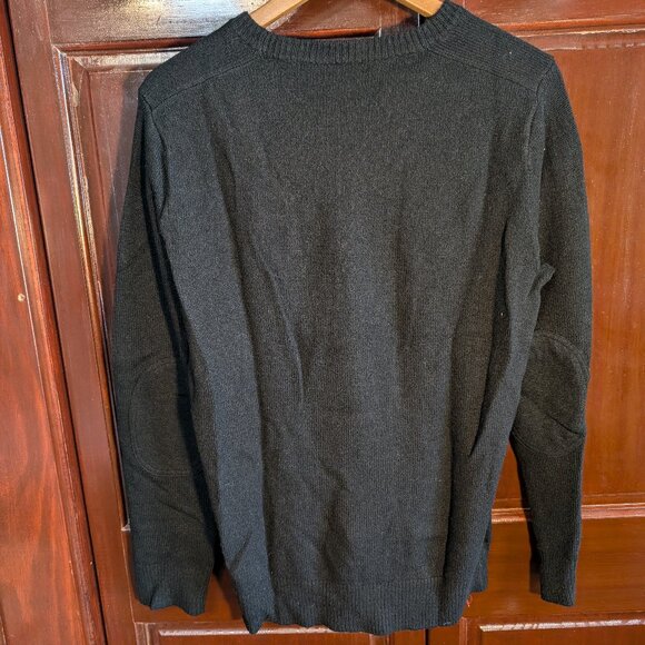 J Crew Crewneck Black Wool Sweater - Picture 4 of 6